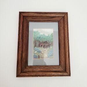 Framed artwork